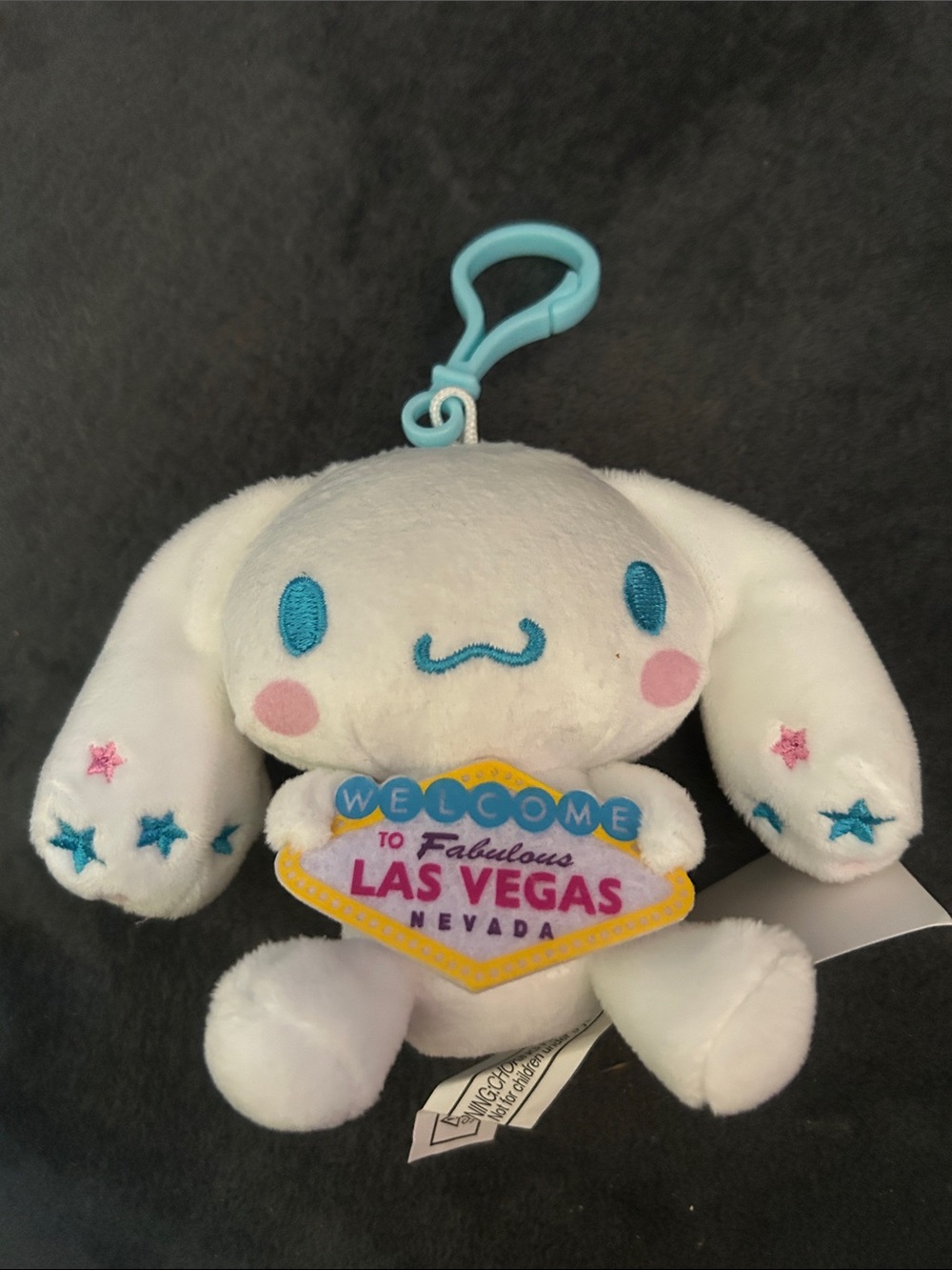 Sanrio ABC Store Cinnamoroll plush 4 w/ strap - las vegas Exclusive Edition